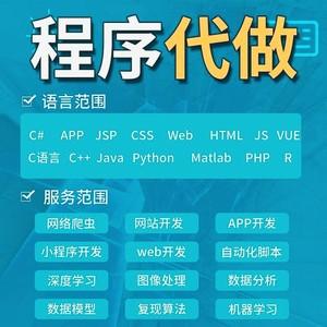 java系统php网站python软件安卓app代码设计计算机程序定制开发c